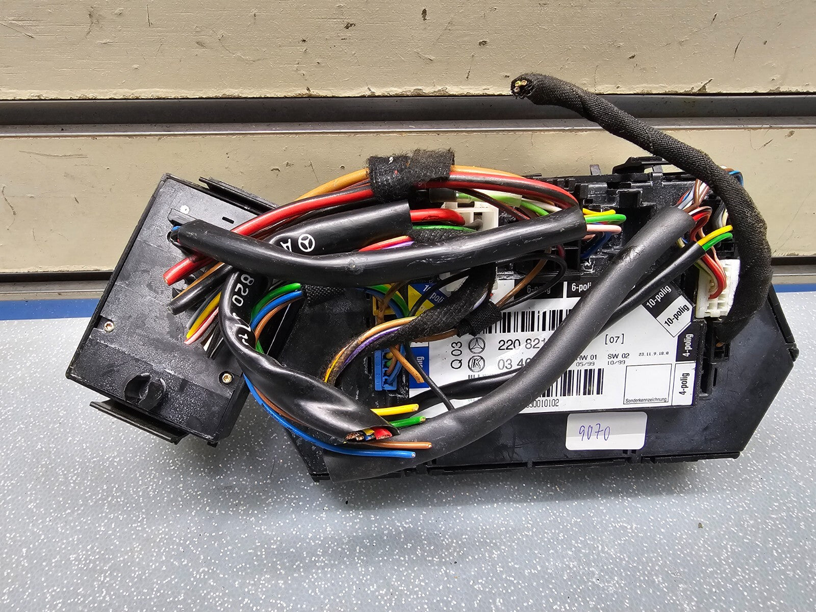 🔥00-06 Mercedes S500 S600 Left Driver Memory Seat Heat Control Switch Assembly