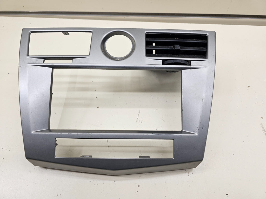 🔥07-10 Chrysler Sebring Center Dash Radio Bezel Surround Trim Panel SILVER OEM