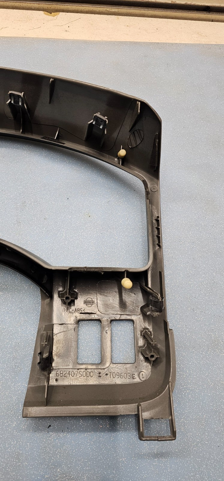 🔥04-07 TITAN ARMADA DASH SPEEDOMETER INSTRUMENT CLUSTER GAUGE BEZEL TRIM SILVER