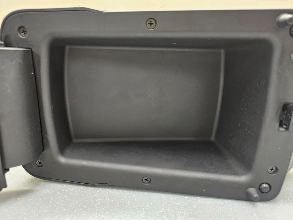 11-13 Hyundai Elantra Center Console Leather Armrest Lid Top Pad Assembly Black
