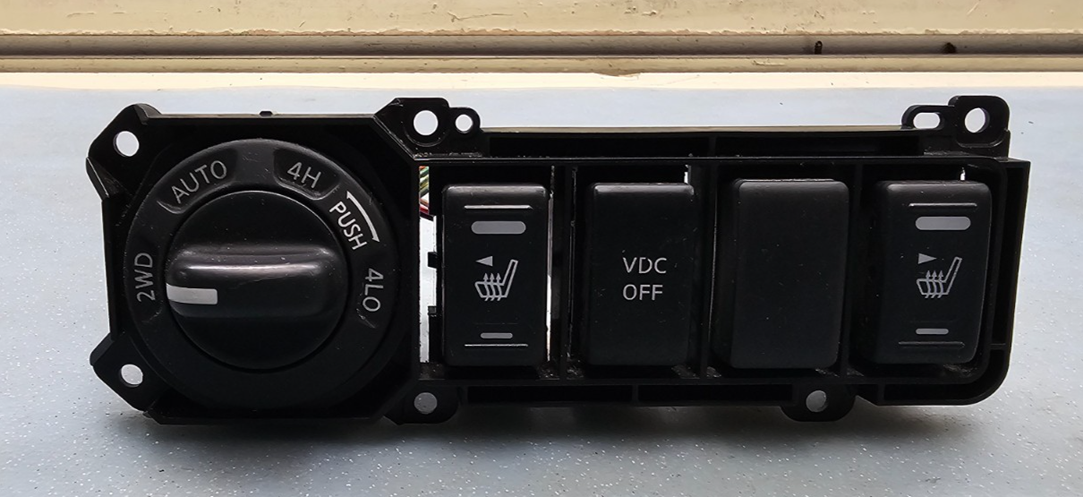 🔥05-07 Nissan Pathfinder Vdc Control Off 4H 4LO PUSH 2WD Switch Transfer Case