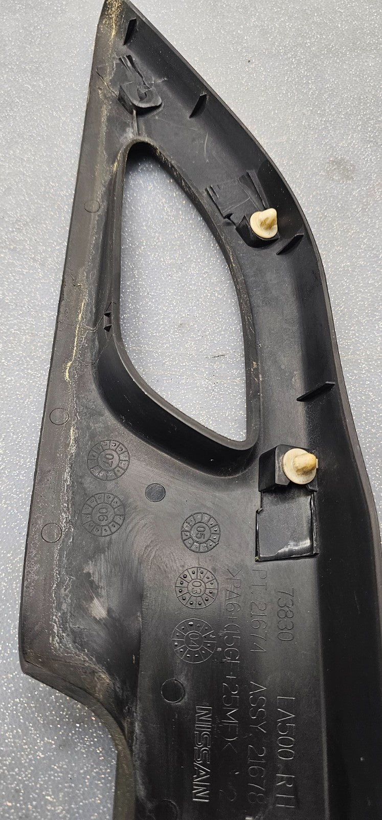 🔥2005-2012 Nissan Pathfinder N50 Roof Rack RH Passenger Front End Cap Cover OEM
