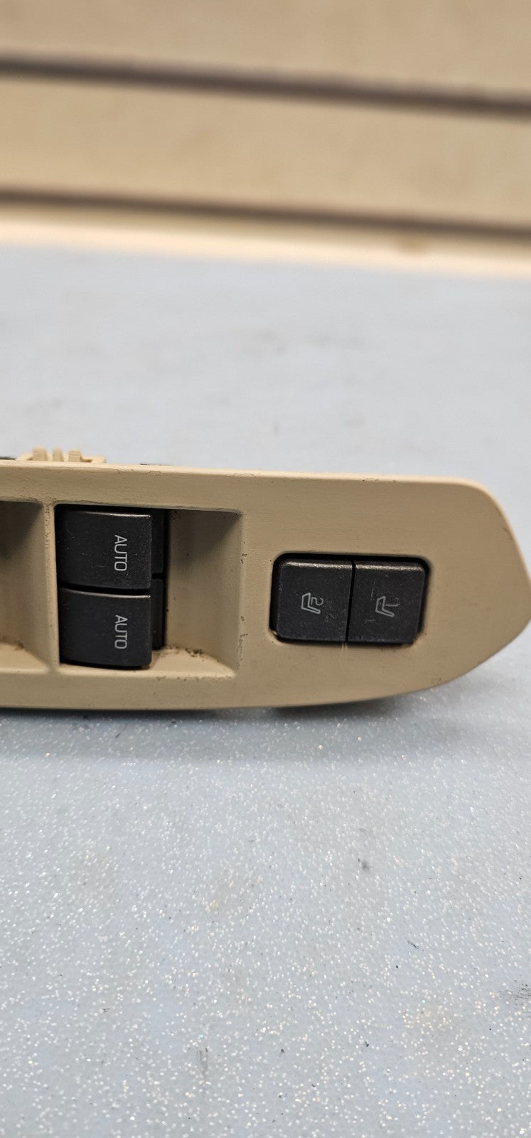 🔥09-12 Lincoln MKS MKT Left Driver Master Power Door Window Control Switch Tan