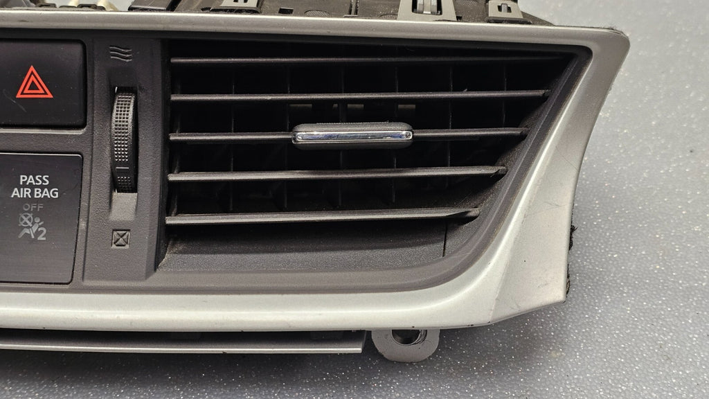 🔥 13-16 Nissan Sentra Dash Center Air  Vent Heater Conditioning Black Silver