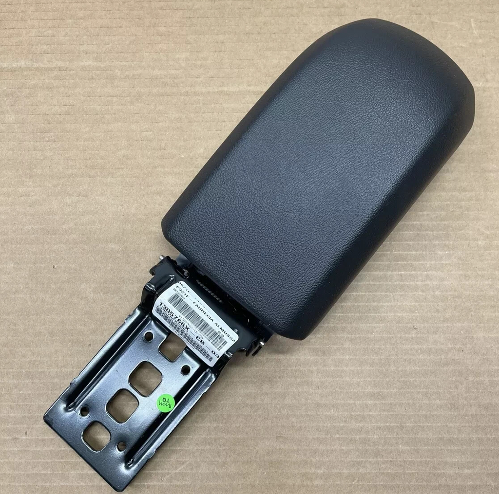 🔥14-19 Ford Fiesta Center Console Lid Arm Rest Armrest Black
