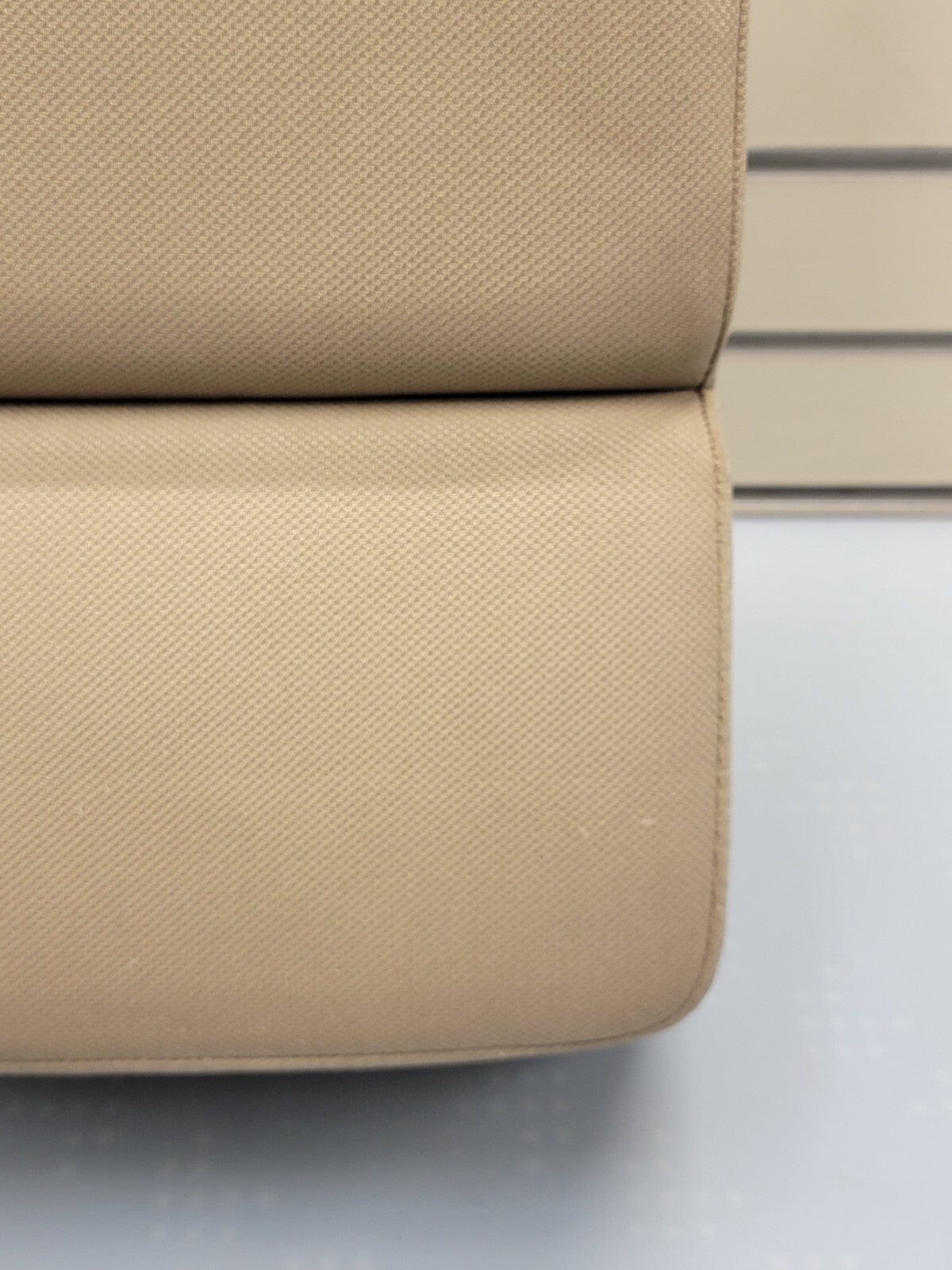 04-08 Ford F-150 Jump Seat Center Console Armrest w/2 Cup Holder Cloth Tan JS1