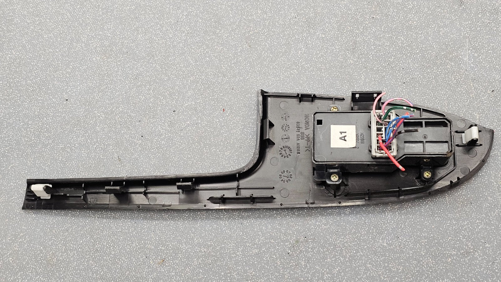 🔥03-07 Accord Coupe Right Passenger Window Power Switch Bezel Assembly Black