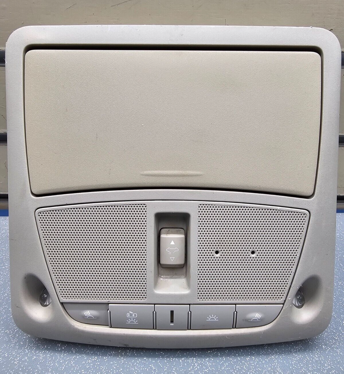 13-15 Sentra Altima Pathfinder Overhead Console Map Lights Lamp Assembly LT Gray