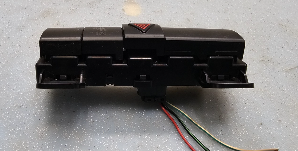 🔥07-09 Dodge Caliber Dodge Hazard Light Dash Flasher Switch Button Black