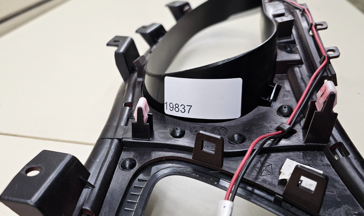 🔥13-16 Dodge Dart Instrument Cluster Spedometer Radio Bezel Trim Black OEM