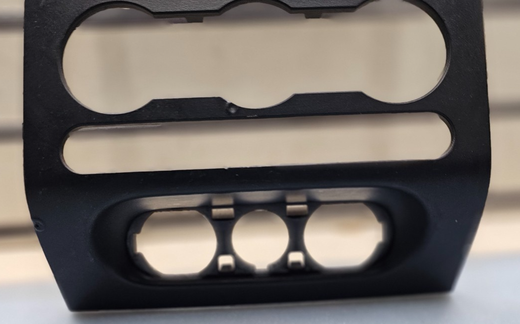 🔥04-08 Ford F-150 Dash AM FM Radio Stereo Bezel Trim Panel Climate Black OEM