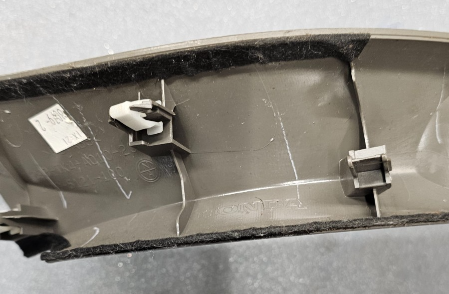 🔥09-14 Acura TL Center Console Left Driver Trim Molding Cover Panel Silver