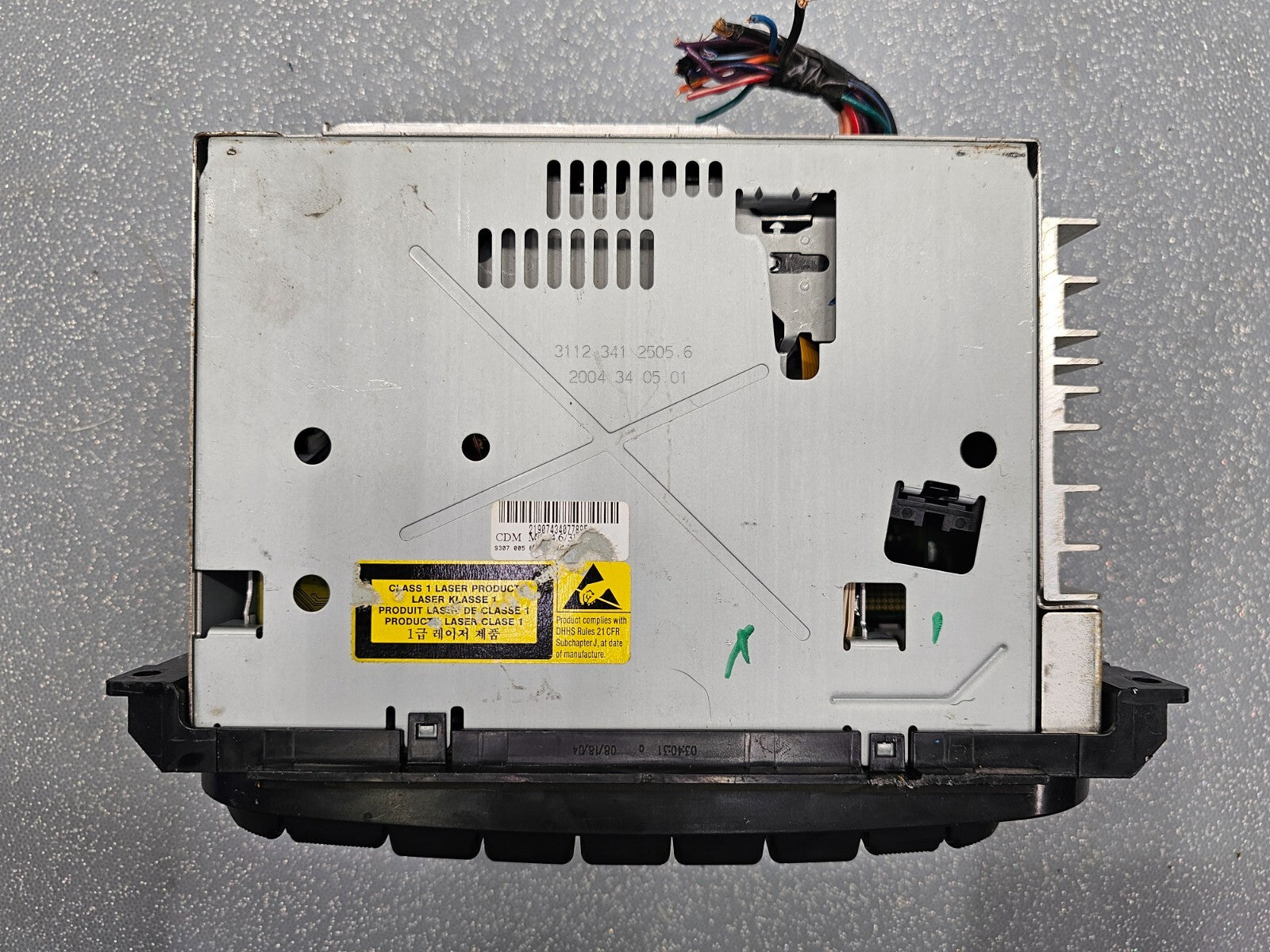 🔥02-07 Caravan Sebring Ram Liberty Dash AM/FM Radio CD Player Stereo Display