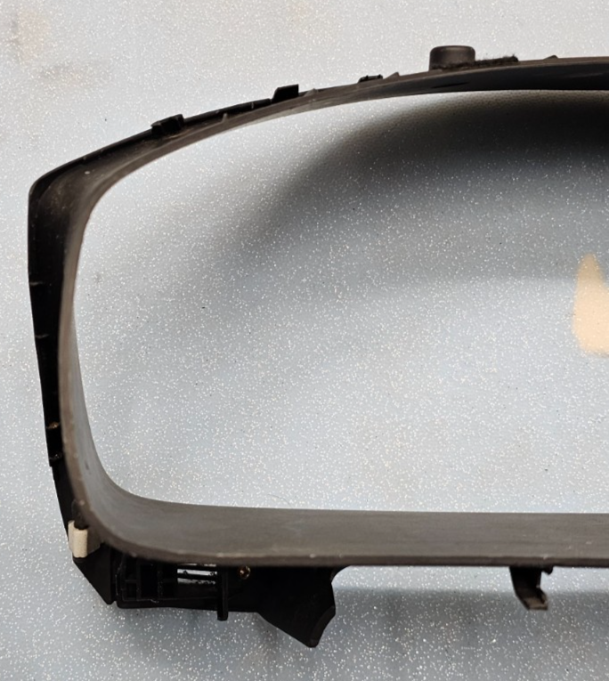 🔥03-07 Honda Accord Dash Instrument Cluster Speedometer Panel Bezel BLACK