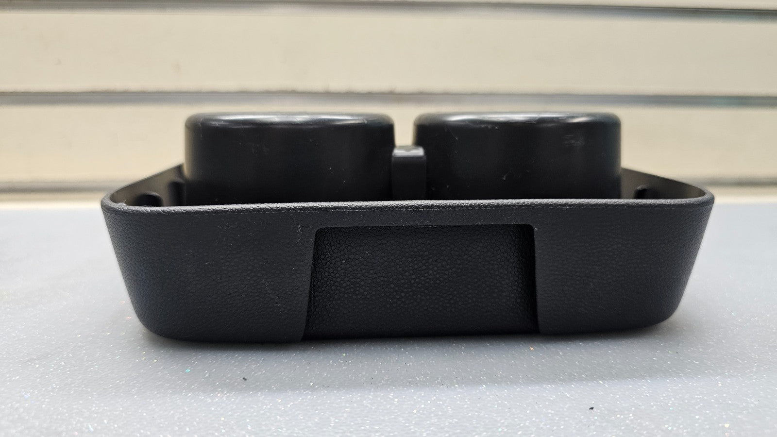 🔥08-12 Ford Escape Rear Center Console Dual Cup Drink Holder Black OEM