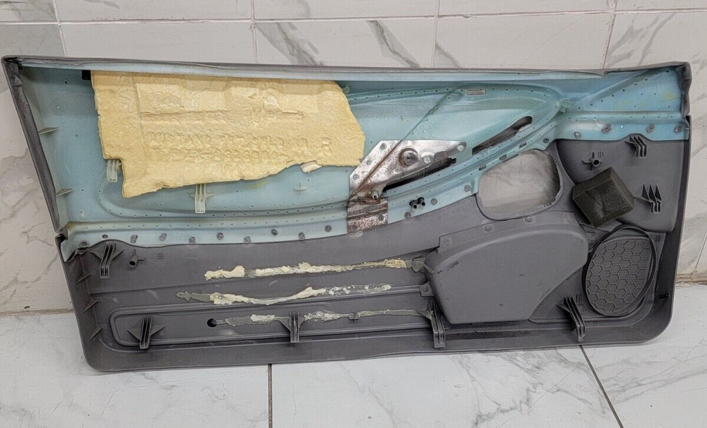 🔥94-04 Ford MUSTANG Interior DOOR Panel Front RIGHT Driver w/Auto DARK GRAY D19