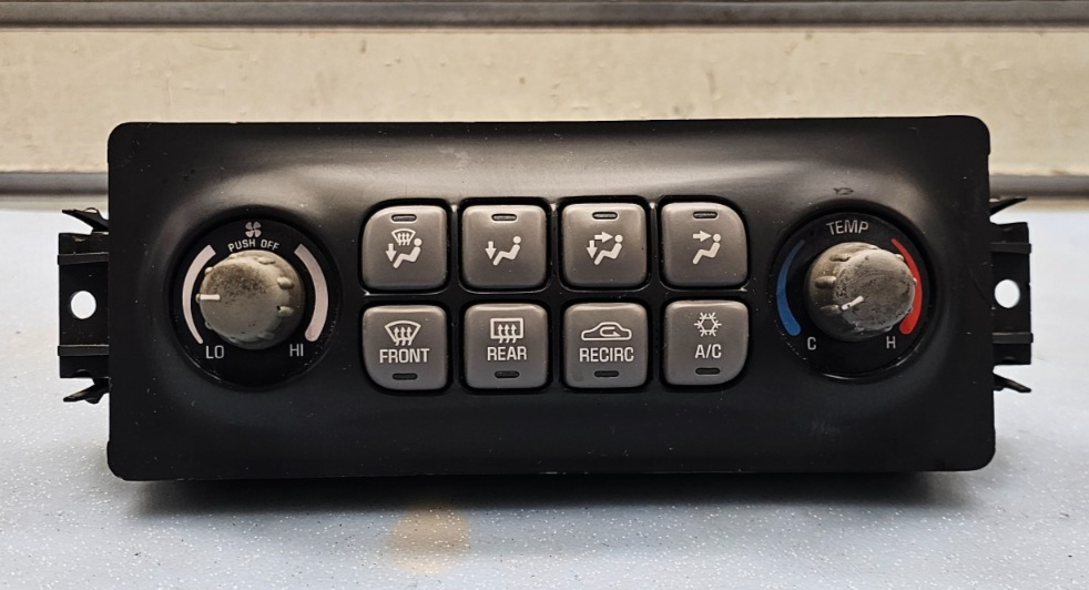 🔥00-04 BONNEVILLE Dash AC A/C HVAC Temperature Heater Climate Control BLACK