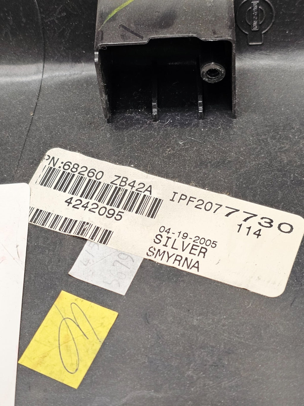 🔥05-06 ALTIMA SPEEDOMETER TACHOMETER INSTRUMENT CLUSTER DASH BEZEL COVER GRAY