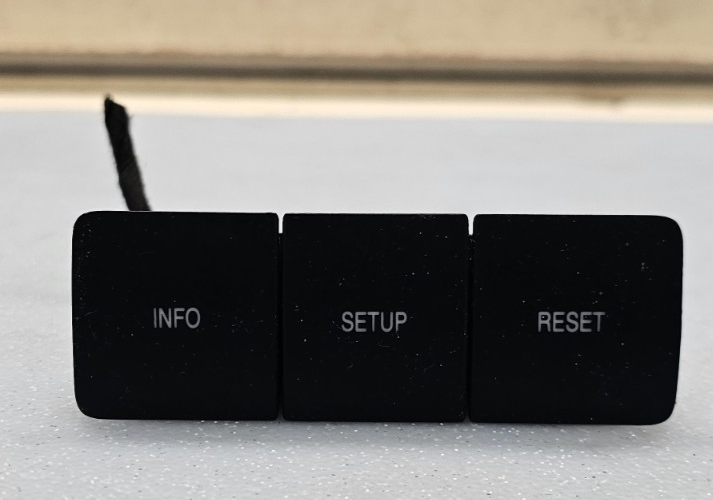 🔥08-12 Ford Focus Escape Info Setup Reset Dash Control Memory Switch Black OEM