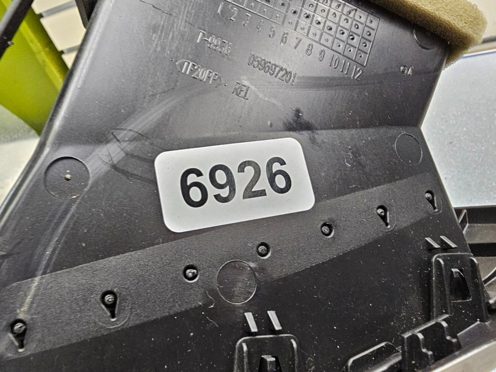 🔥08-11 CADILLAC STS CENTER DASH RADIO NAVIGATION TRIM SURROUND BEZEL SILVER