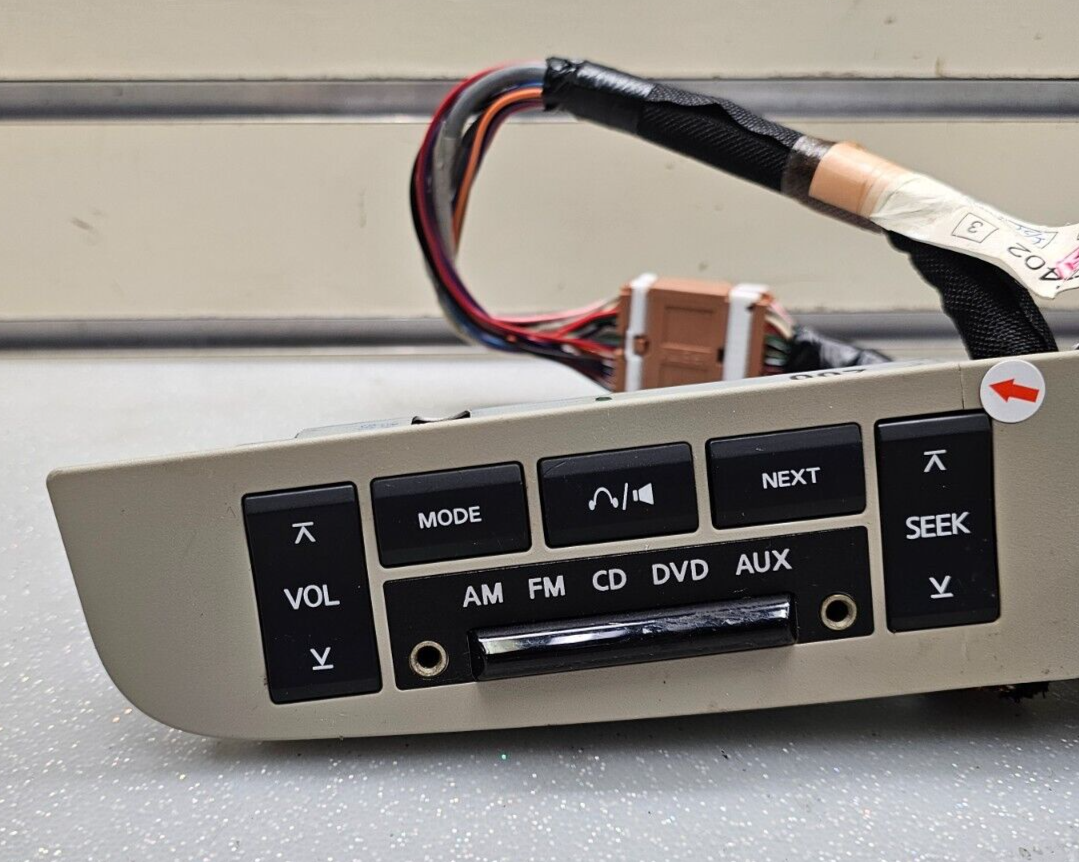 🔥2004 - 2007 INFINITI QX56 Rear Audio Radio Control Panel