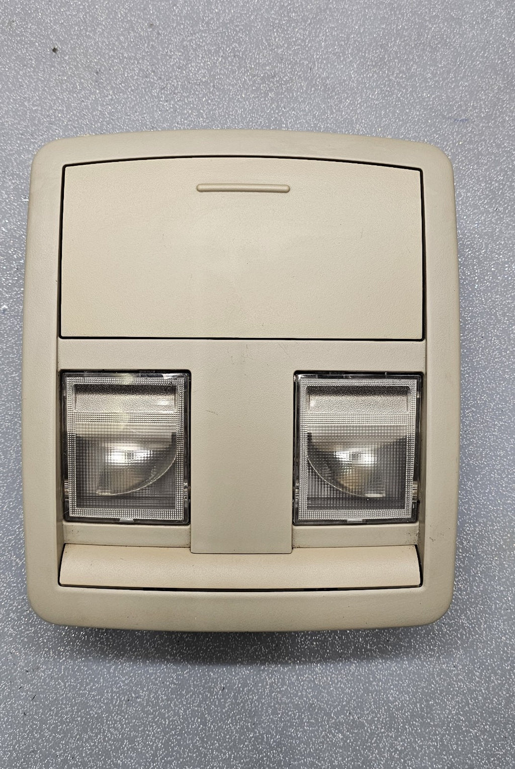 05-07 Dodge Charger 13-18 Challenger Overhead Console Dome Map Light Storage Tan