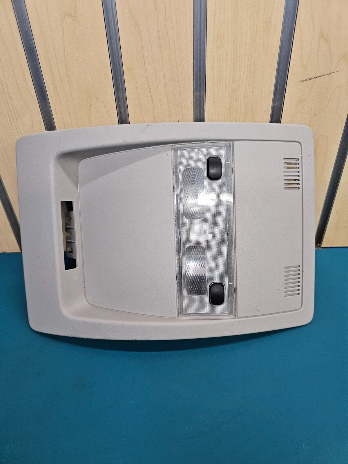 🔥07-13 Chevy Silverado Sierra Overhead Console Map Dome Light Roof Storage GRAY
