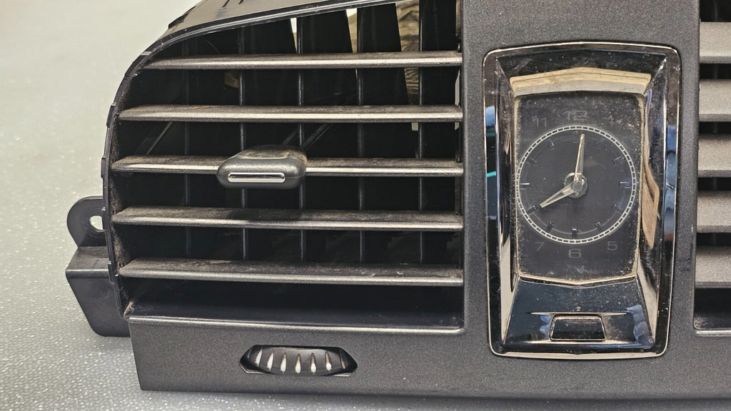 🔥 07-09 Cadillac SRX Front Center Dash Clock Air Vent Heater Conditioning Black
