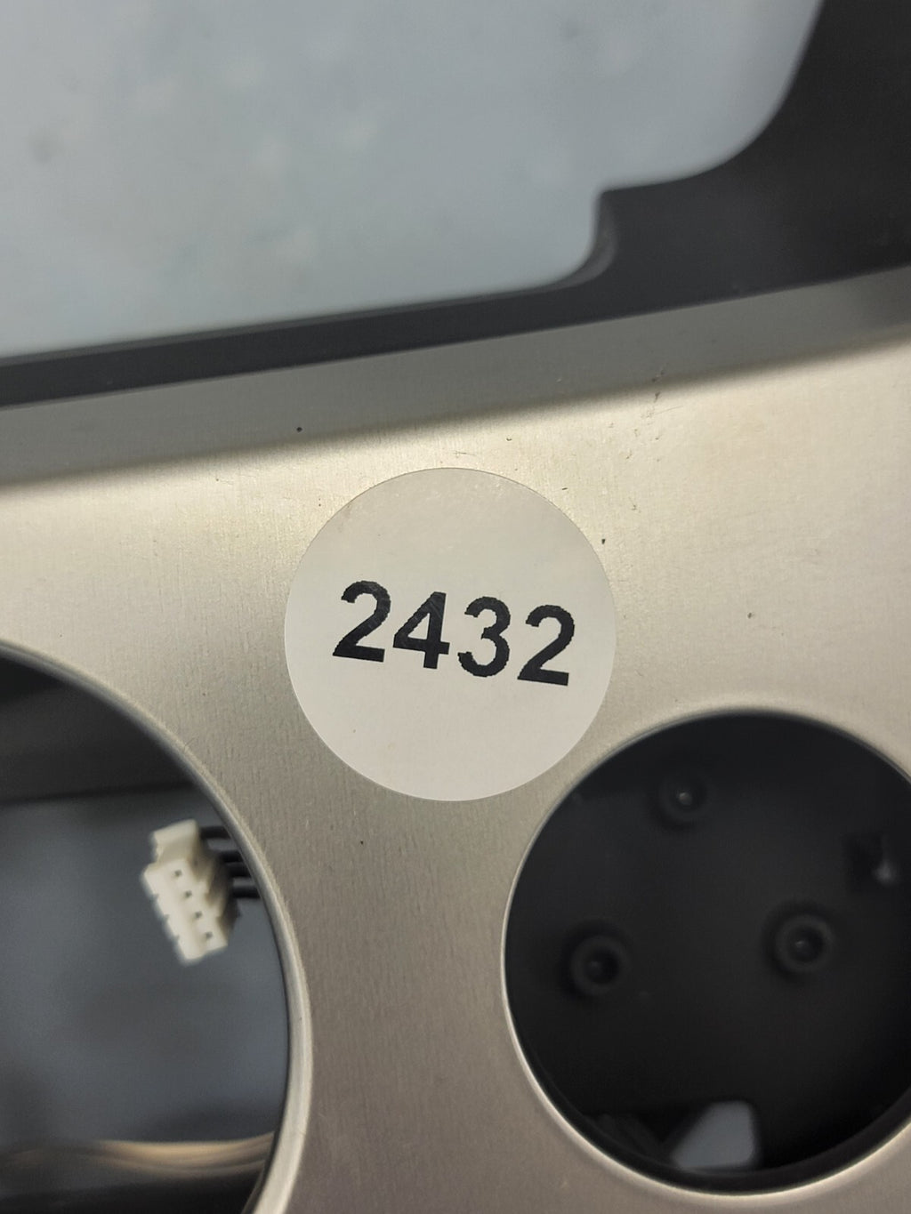 🔥2008-2013 Cadillac CTS Radio Control Panel trim bezel SILVER B44