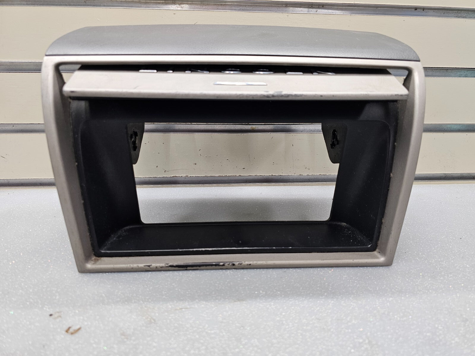 🔥03-05 Lincoln Aviator Radio Navigation Door Dash Trim Bezel Silver Granite B79