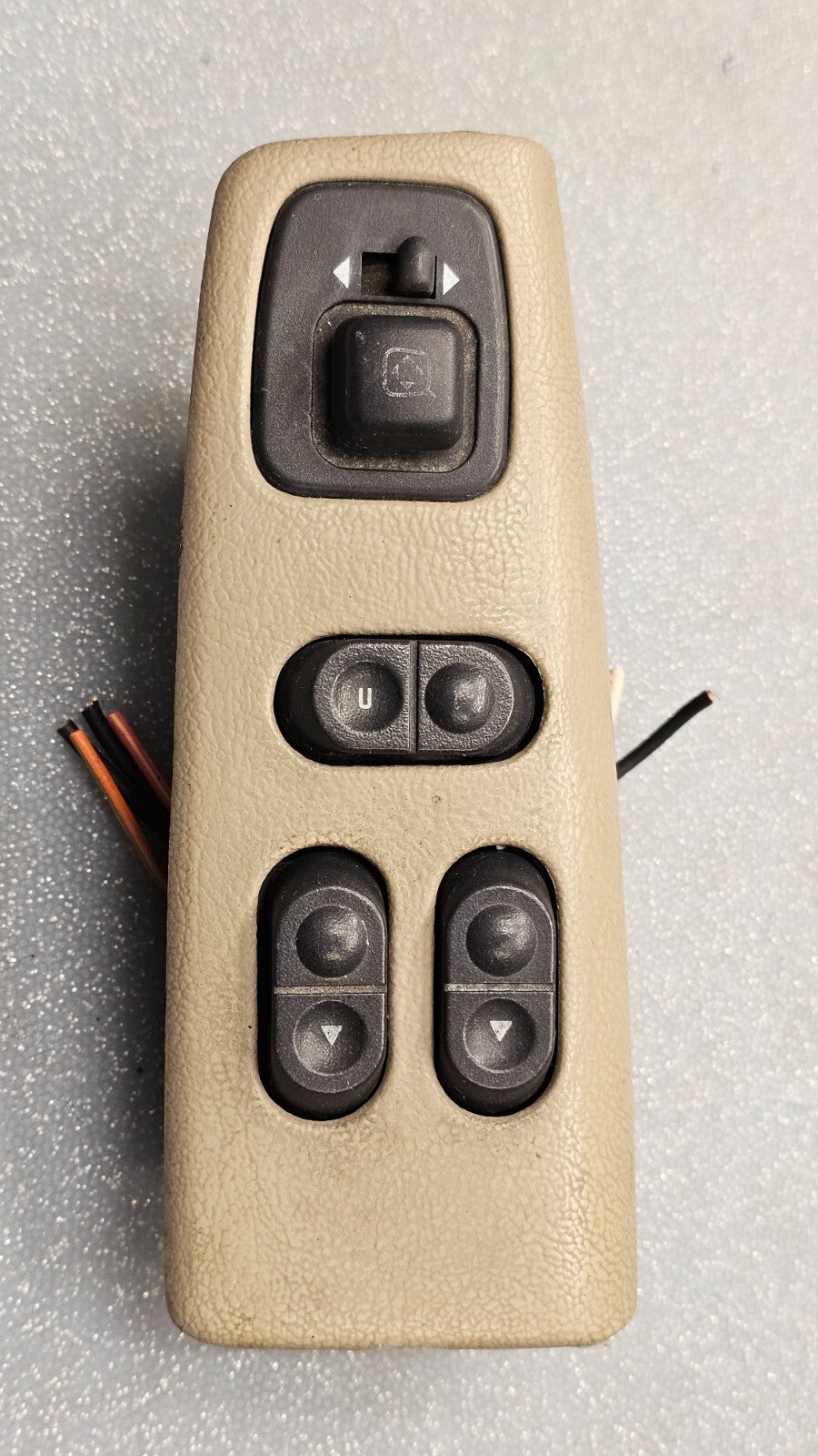 🔥03-08 Ford E150 E250 E350 Left Driver Door Mirror Window Power Lock Switch Tan