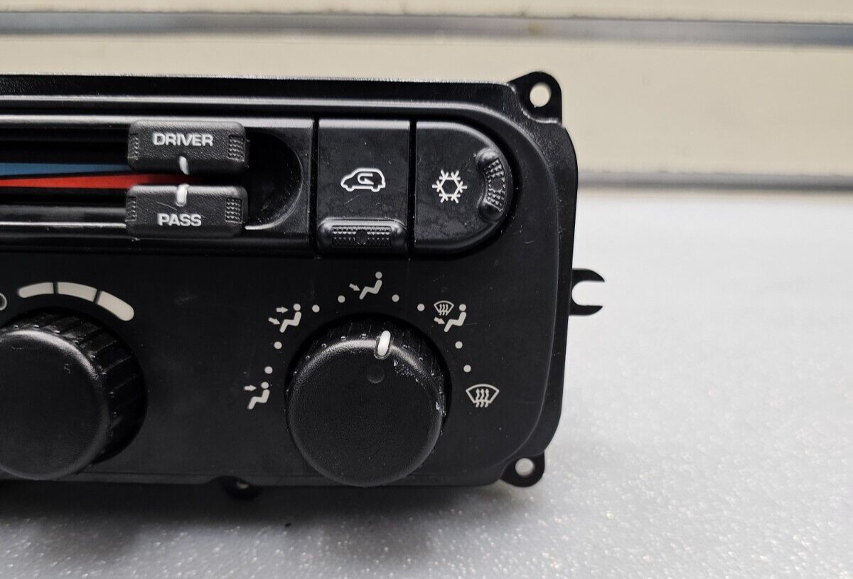 🔥04-07 Caravan Town Country Dash Climate Temperature Heater Control Conditioner