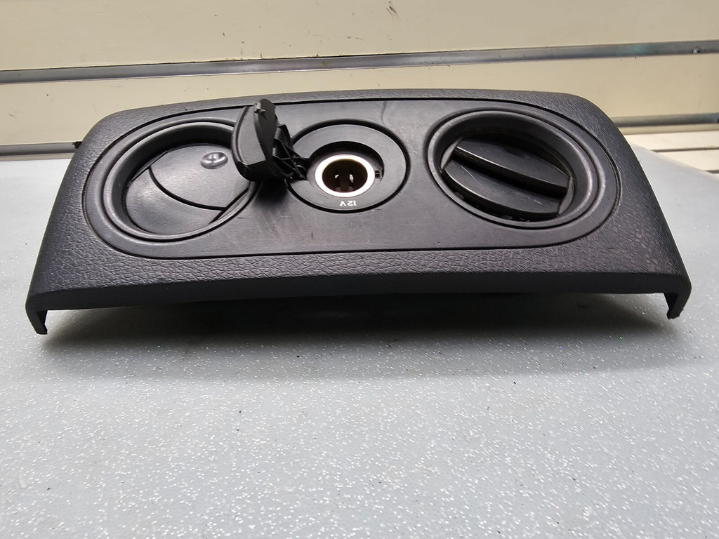 🔥04-08 Ford F-150 Rear Center Console Bezel Trim Panel Vent Volt Outlet Black