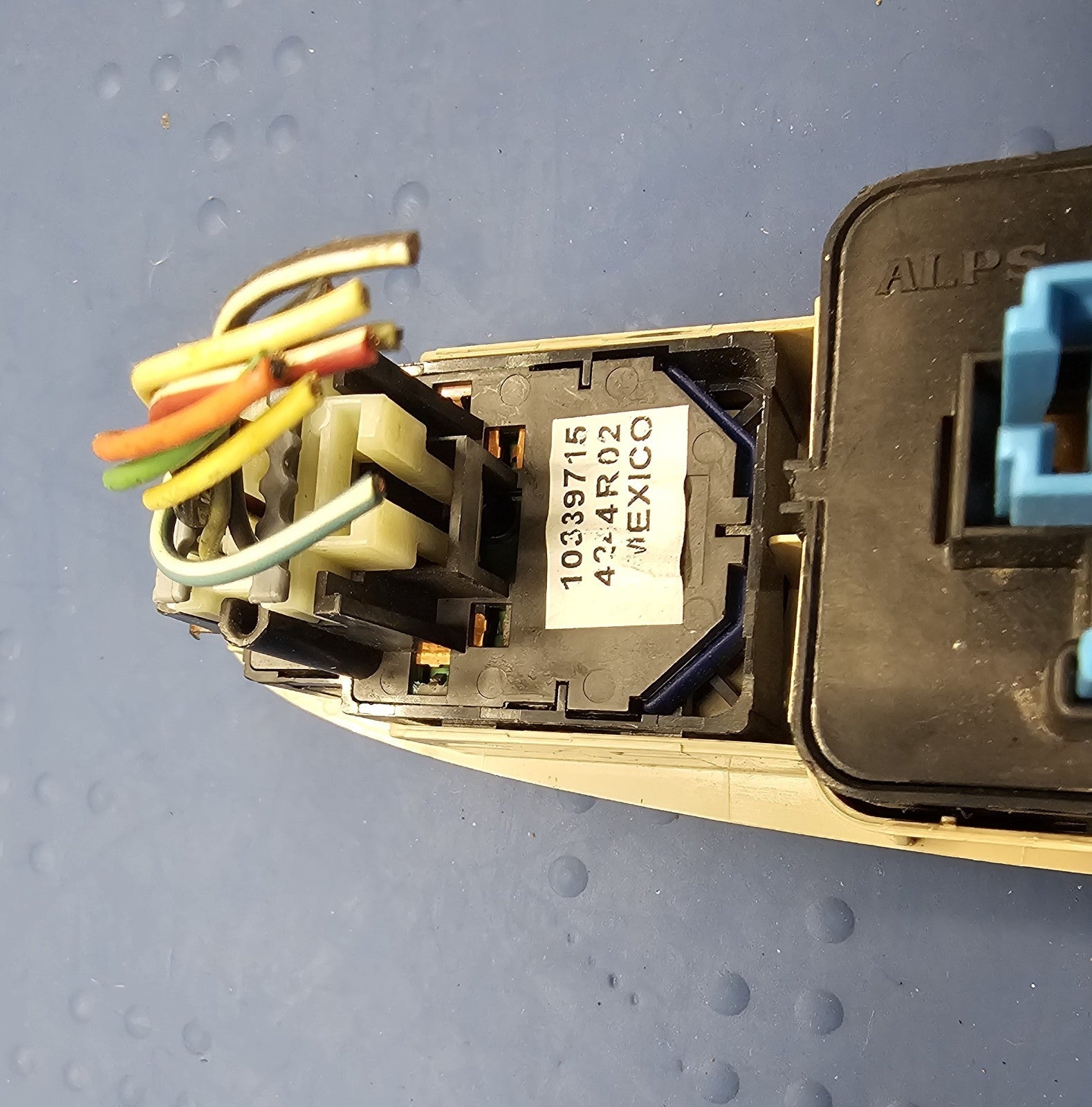 🔥02-07 Rendezvous Impala Left Driver Master Power Window Door Switch Lock Tan