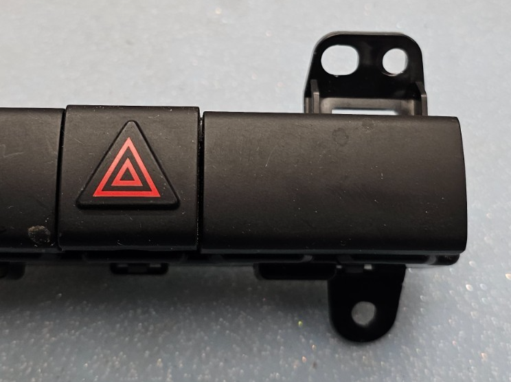 🔥07-09 Dodge Caliber Dodge Hazard Light Dash Flasher Switch Button Black