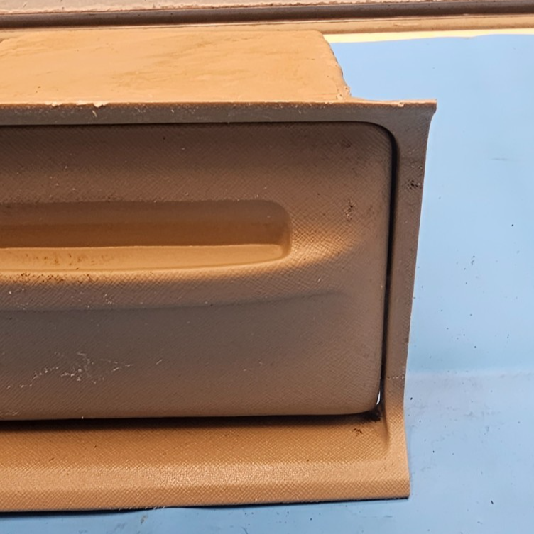 05-06 Honda CR-V Center Dash Console Panel Storage Box Compartment Cubby Bin Tan