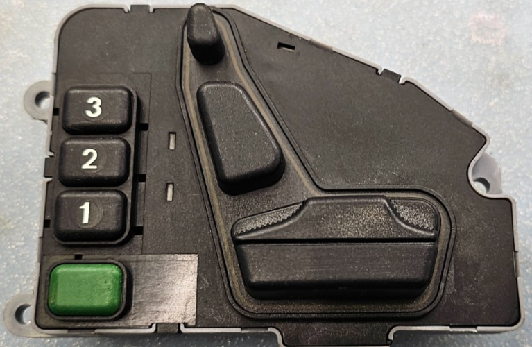 🔥92-99 Mercedes W140 S500 S420 Front Left Driver Seat Adjustment Switch Black