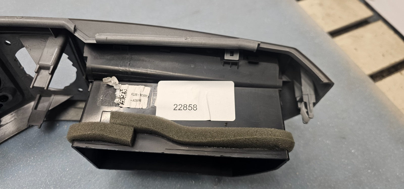 🔥15-20 Ford F150 Dash AC A/C HVAC Air Vent Heater Trim Bezel Panel Silver OEM