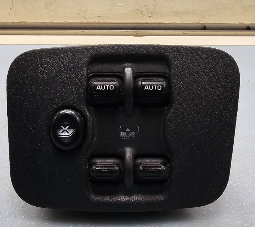 🔥02-04 LIBERTY LEFT DRIVER MASTER POWER WIINDOW SWITCH REGULATOR ASSEMBLY BLACK