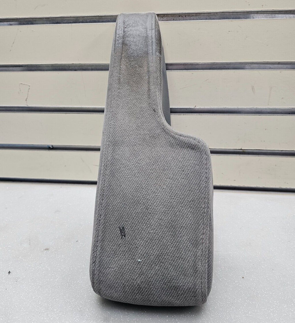 🔥01-05 Honda Civic Front Center Console Cover Arm Rest Lid Cover Gray Cloth OEM