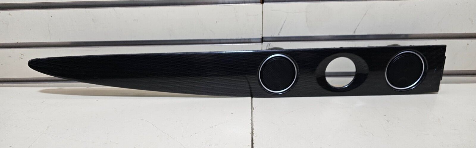 🔥03-06 MITSUBISHI OUTLANDER CARBON FIBER UPPER DASH VENT CLOCK BEZEL TRIM OEM