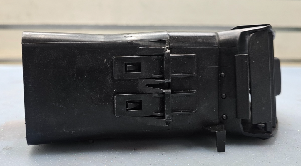 04-09 Legacy Outback Dash RIGHT PASSENGER A/C AC HVAC Air Vent Heater Black