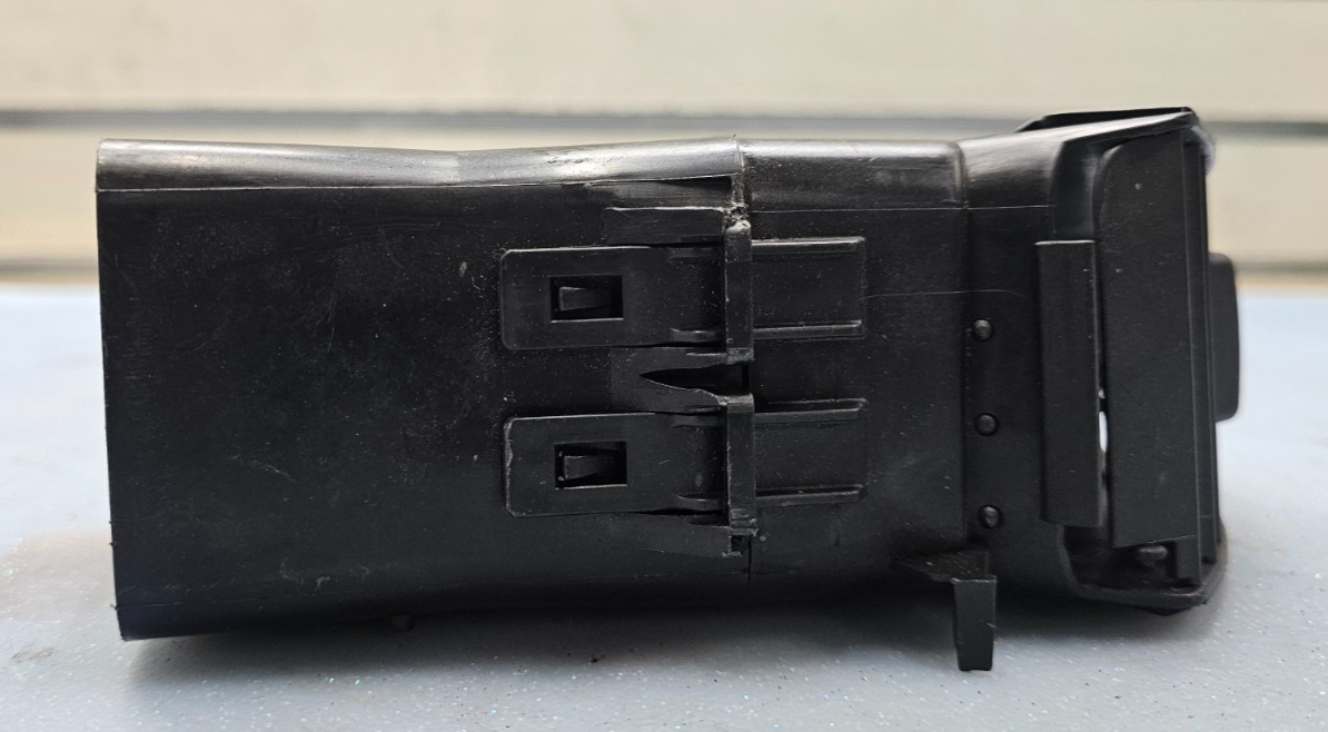 04-09 Legacy Outback Dash RIGHT PASSENGER A/C AC HVAC Air Vent Heater Black