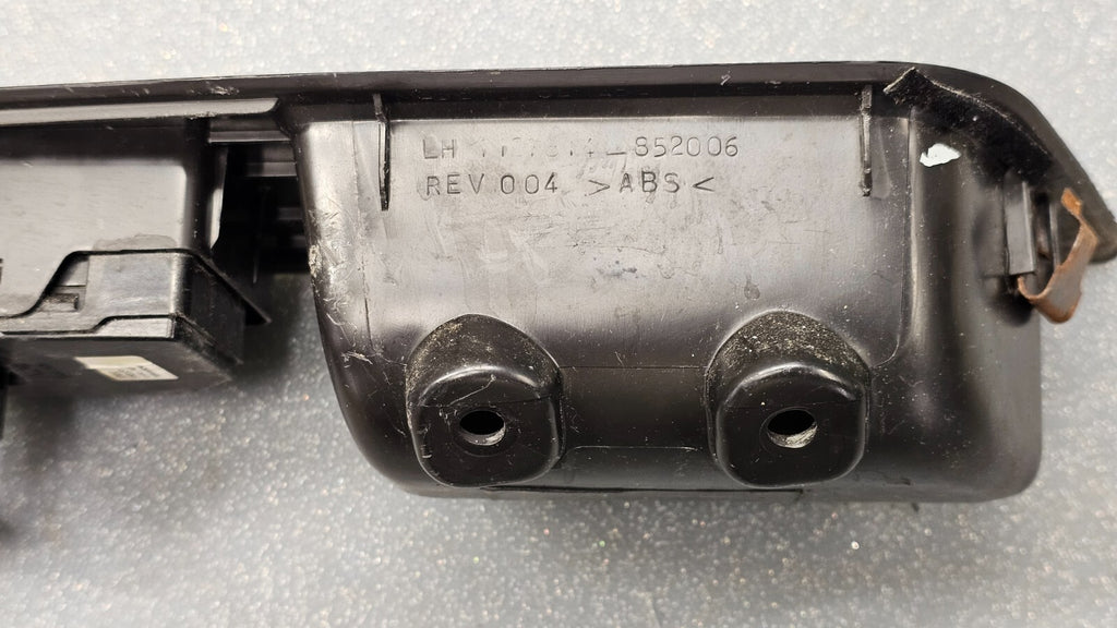 🔥09-16 CHEVY IMPALA LEFT DRIVER MASTER POWER DOOR WINDOW SWITCH BEZEL BLACK
