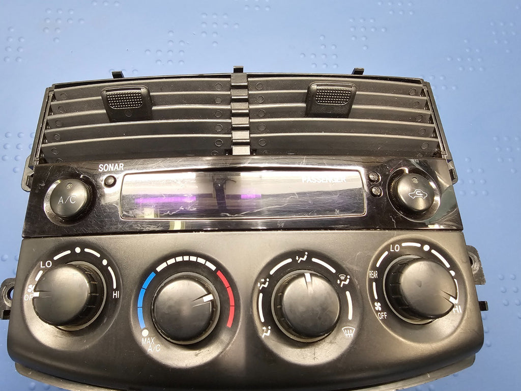 🔥06-10 TOYOTA SIENNA DASH AC HEATER TEMPERATURE CLIMATE CONTROL OEM BLACK