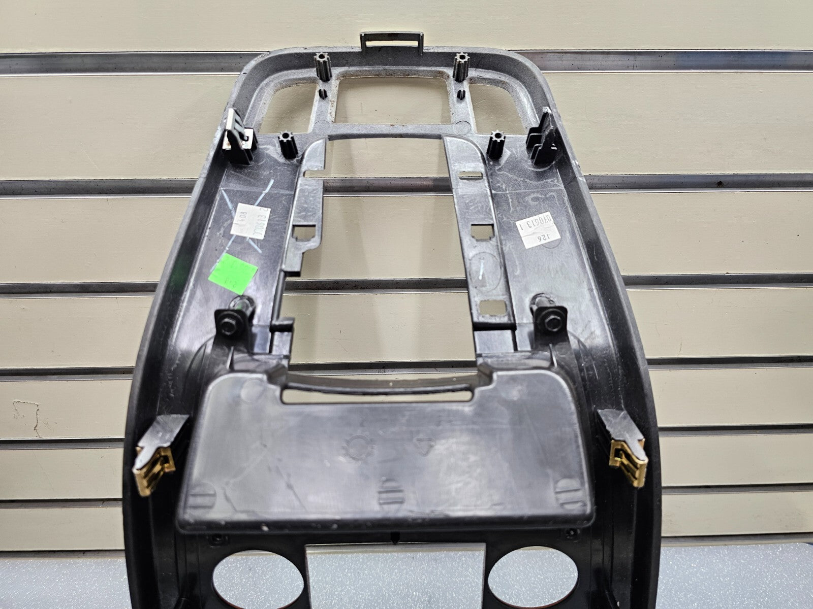 🔥07-09 Equinox Center Dash Radio Climate Surround Bezel Trim SILVER/WOOD B43