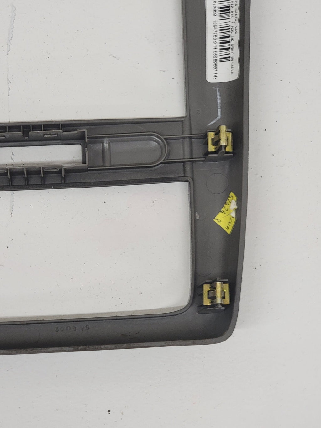 🔥2005-2010 CHEVROLET COBALT DASH CLIMATE CONTROL RADIO BEZEL TRIM OEM DARK GRAY
