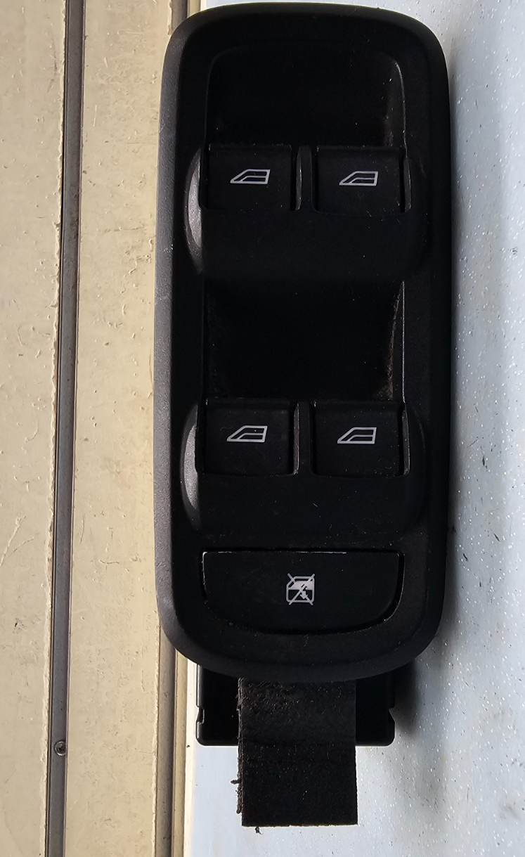 🔥14-19 Ford Fiesta Left Driver Master Door Window Control Switch Assembly Black