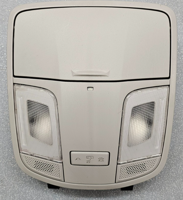 🔥15-17 SONATA Overhead Console Roof Sunroof Dome Map Light Lamp Srorage Gray