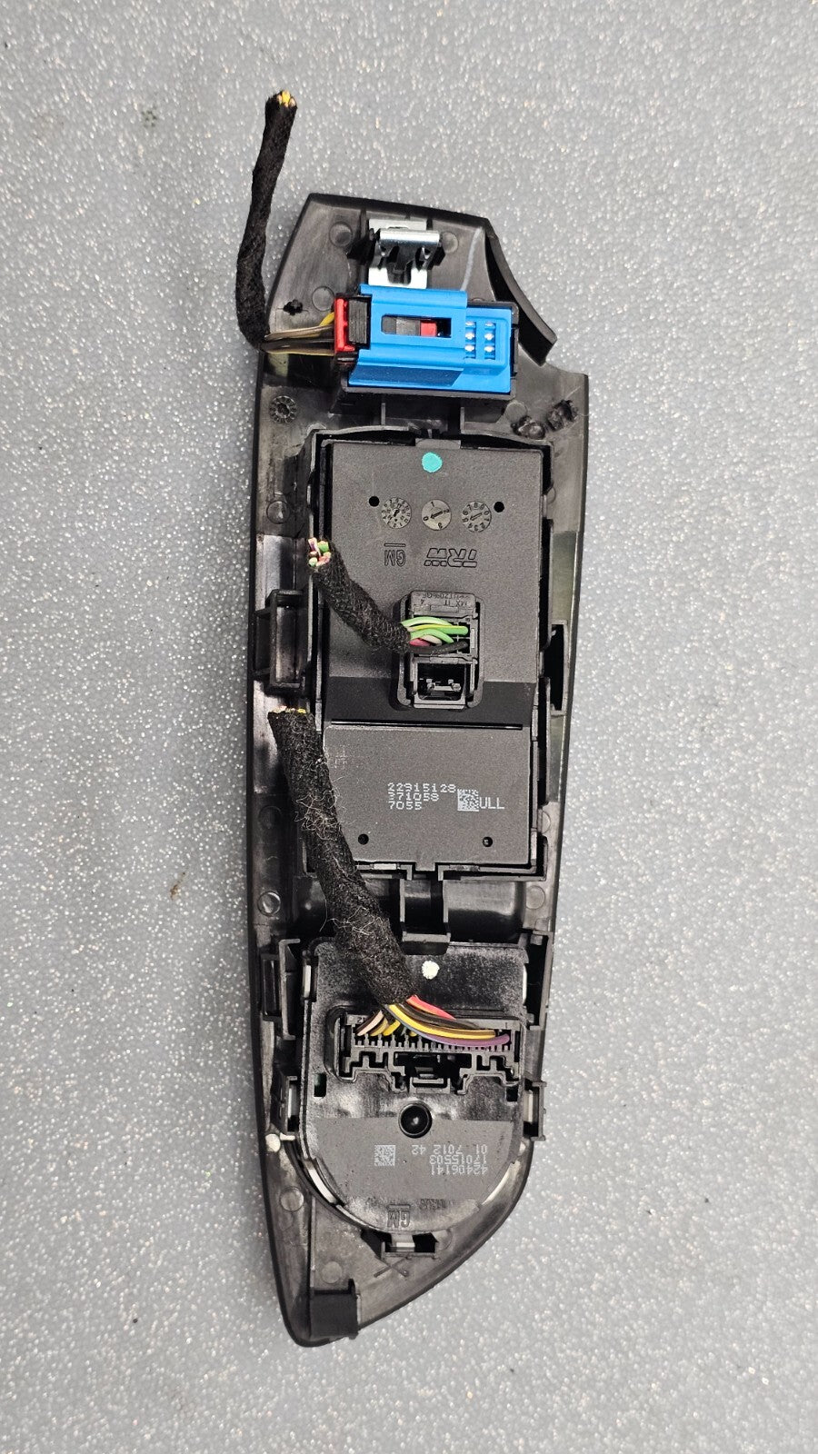 🔥17-21 Trax Encore Left Driver Master Door Window Power Control Switch Black